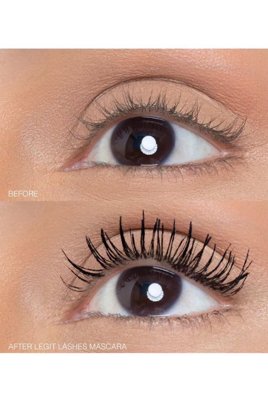 Huda Beauty Legit Lashes Double-Ended Volumizing and Lengthening Mascara
