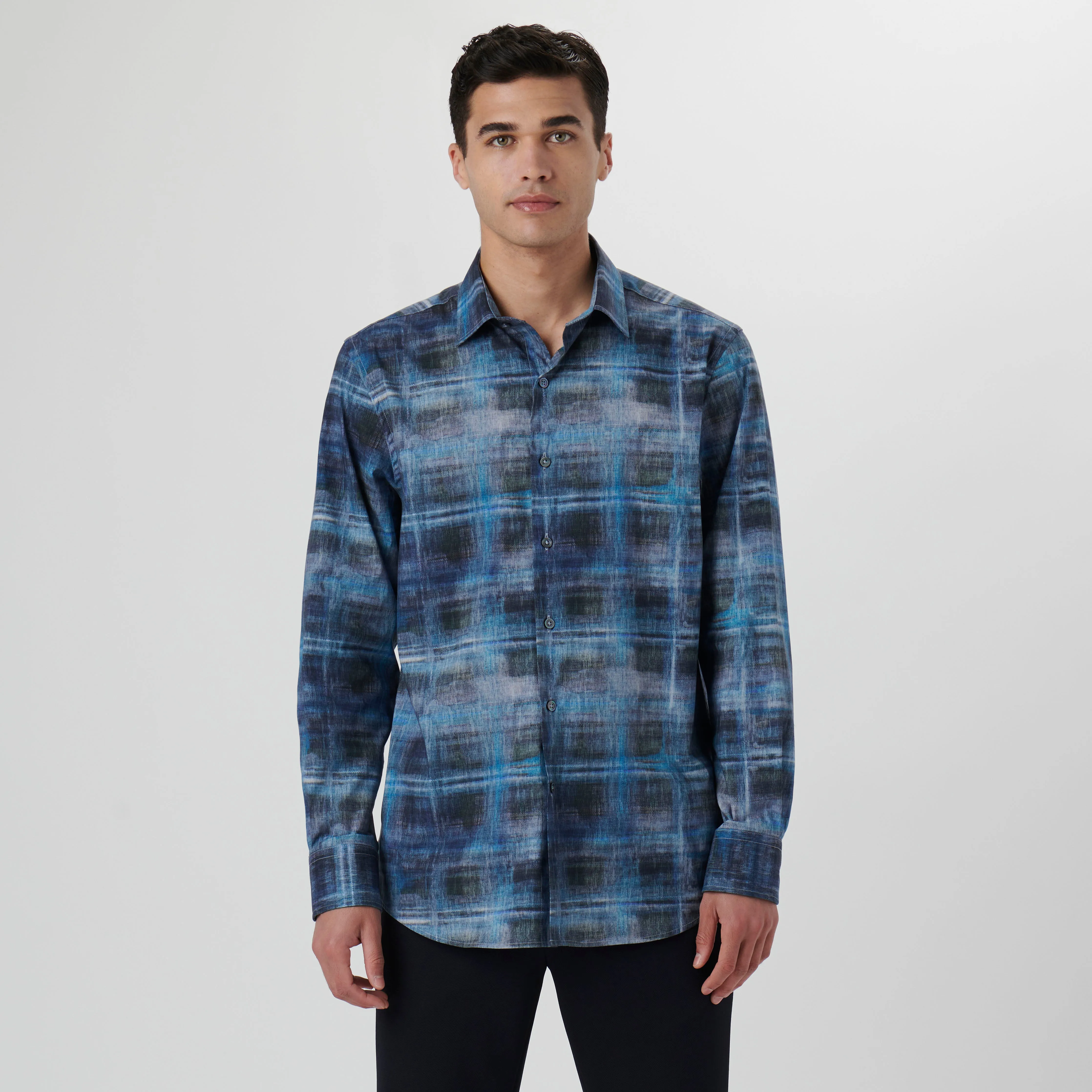 Julian Airbrush Print Shirt